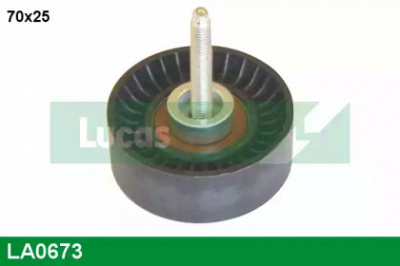 LUCAS ENGINE DRIVE la0673 -  Паразитный / ведущий ролик, поликлиновой ремень